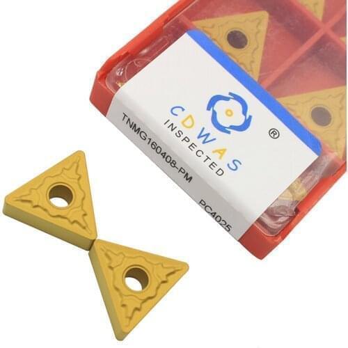 High quality TNMG160408 PM PC4025 Carbide insert milling turning tool Lathe tool Turning insert for machining steel parts