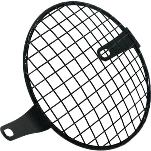 Motorcycle Headlight Lamp Mesh Grille Cover Mask for GN125 CG125