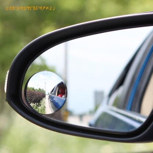 2pcs Special reversing mirror small round mirror car rearview mirror adjustable auxiliary blind zone mirror For Kia K2 K3 K5