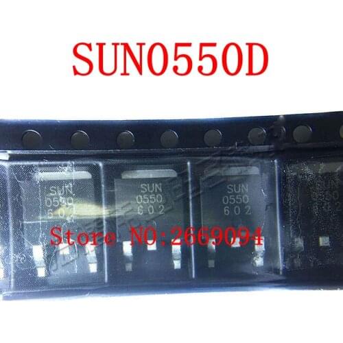 10PCS/LOT SUN0550 0550 SUN0550D TO252 N-Ch Power MOSFET
