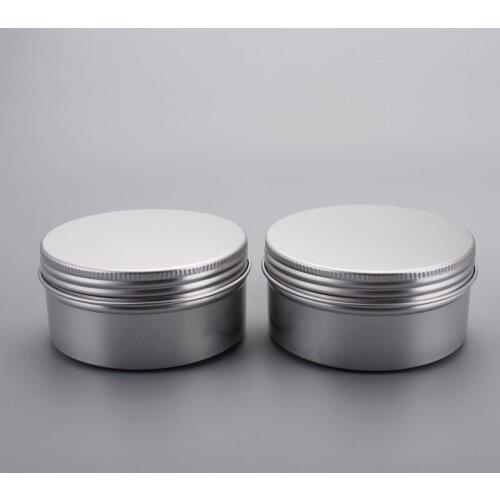 15g Thread Cosmetics Cream Containers Empty Sample Packaging Aluminium Jars Bottles Ointment wax Cosmetics bottle