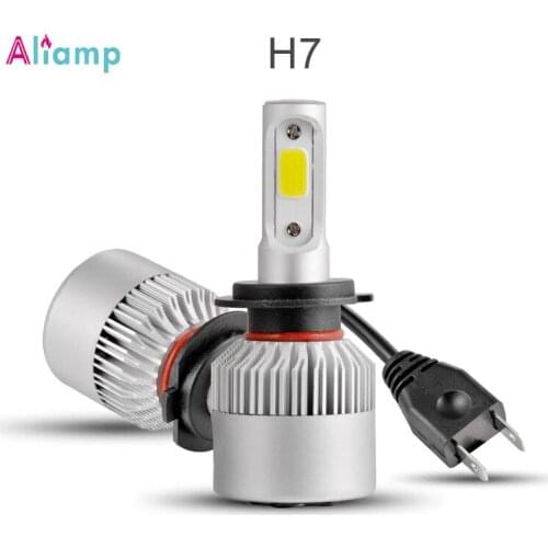 Led Headlight Bulb H7 H8 H11 H1 9005 H4 Car Fog Lamp H3 9006 Canbus 72W 8000LM 6000K Auto DC 12v for E90 S2 Dropshipping 2PCS