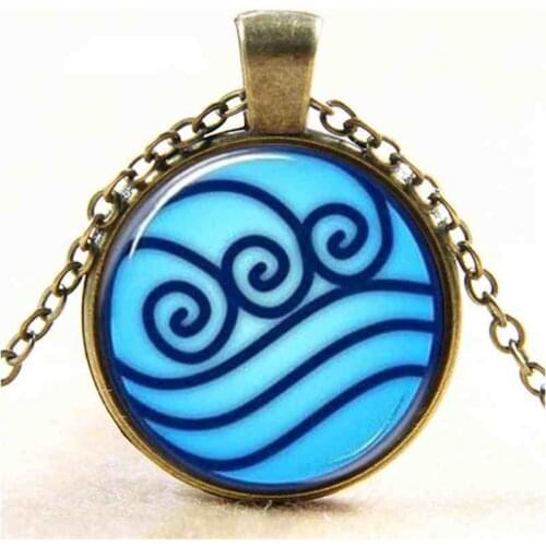 3 colors most classic crystal glass pendant necklace, glass pendant mens jewelry pendant