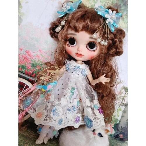 Free shipping cost Blyth Doll Clothes licca azone dolls clothes,dress