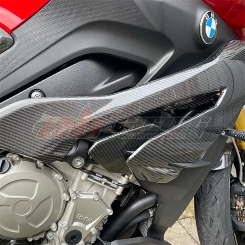 Side Panels For BMW S1000XR 2015 - 2017 2018 2019 Full Carbon Fiber 100% Twill