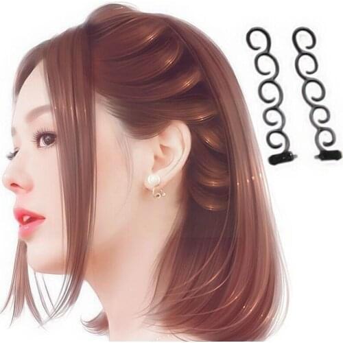 Women Hair Braid Tool Magic Hair Clip Twist Plait Hair Hair Wave DIY Hairstyle Accessory Hair Braid Braiding Styling Tool T5D7