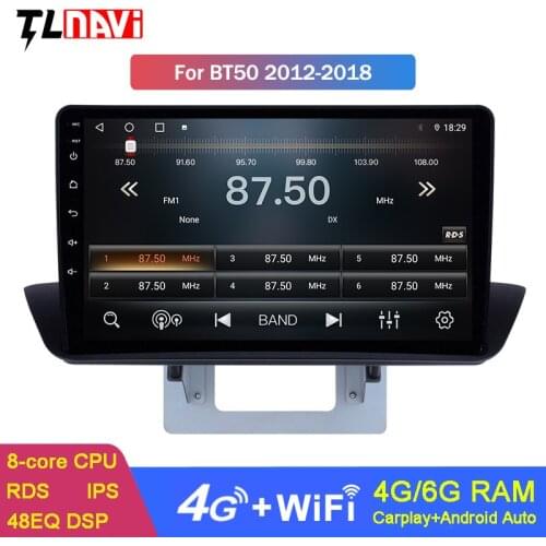 IPS DSP CARPLAY 4G+64G Android 9.0 Car Multimedia Player Radio Stereo for Mazda BT50 2012-2018 GPS Navigation Head Unit