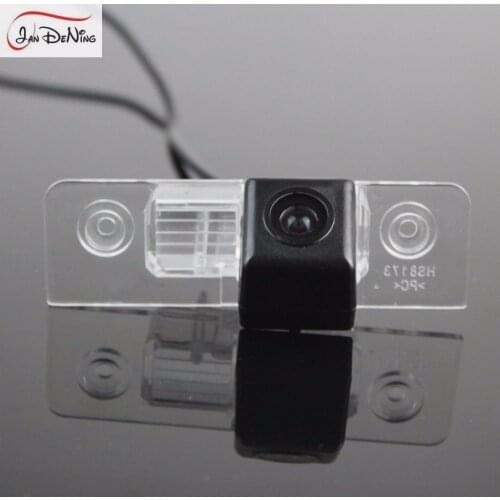 JanDeNing HD CCD Car Rear View Parking/ Backup Reverse Camera/ License Plate Light OEM For Ford Fiesta ST/Classic/Ikon2002-2008