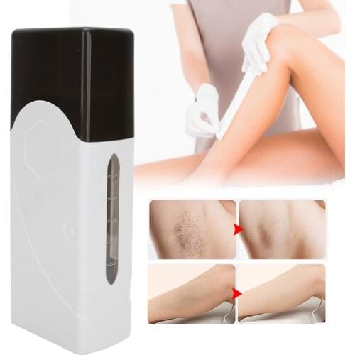 100g Roll on Depilatory Wax Heater Waxing Cartridge Professional Handheld Hair Removal Wax Warmer Equipment Body Skin Care Tool