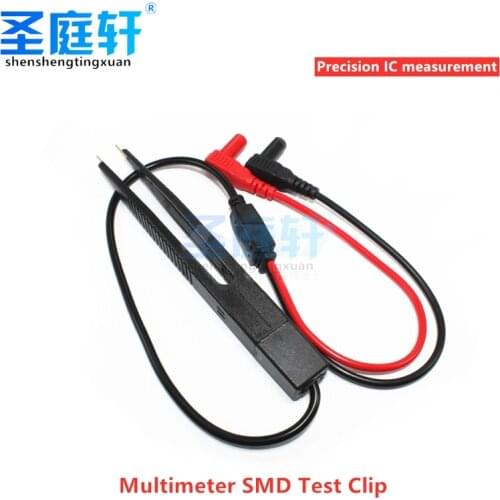 P1510 SMD Component with LCR Chip Test Tool Test Meter Multimeter Pen Probe Lead Tweezers for FLUKE for Vichy