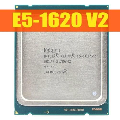 Xeon E5-1620 V2 Four-Core Processor 3.7GHz 8GT/s 10MB 8 threads LGA 2011 CPU CPU 100% normal work