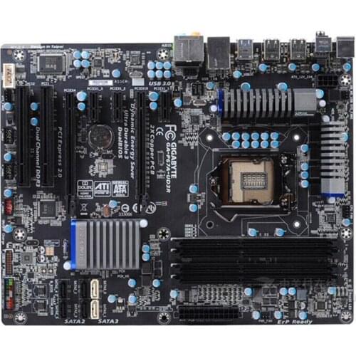 For Gigabyte GA-P67A-UD3R Original Used Desktop Motherboard P67A-UD3R P67 LGA 1155 i3 i5 i7 DDR3 32G SATA3 ATX