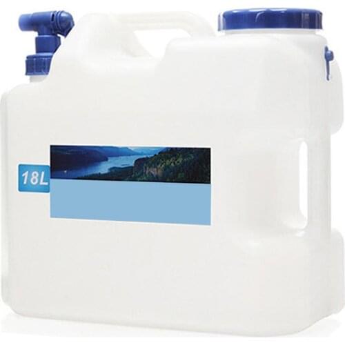 Pokich Camping Water Reservoir Water Canister Home Drinking Bucket Water Container Storage For Camping Outdoor Self-driving 15L