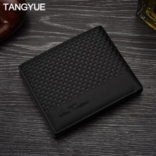Slim Leather Mens Wallet Male Small Mini Design Bag Leather Thin Luxury Brand Card Coin Purse for Men Wallets portomonee heren