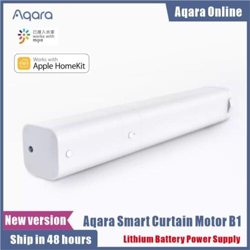 Aqara B1 Smart Curtain Motor Remote Control Rechargeable Wireless Smart Motorized Electric Curtain For Xiaomi Mijia App Mi Home