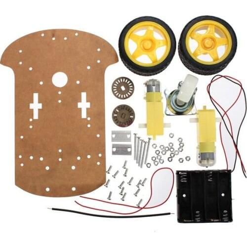 Smart Robot Car Chassis Kits with Speed Encoder Robot assemble kits ROBOT DIY