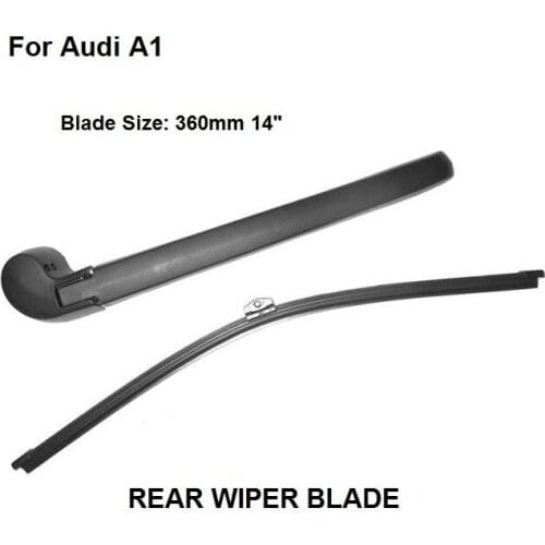 OE#8R0955407 FOR Audi A1 (Typ 8X) 2010-2015 Hatchback Rear Wiper Arm & Blade Genuine design
