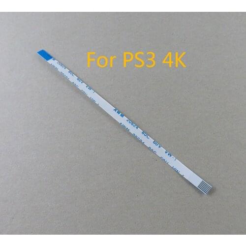 200pcs high quality power on off switch reset ribbon cable 6 pin 4K 4000 for ps3 Playstation 3 super slim OCGAME