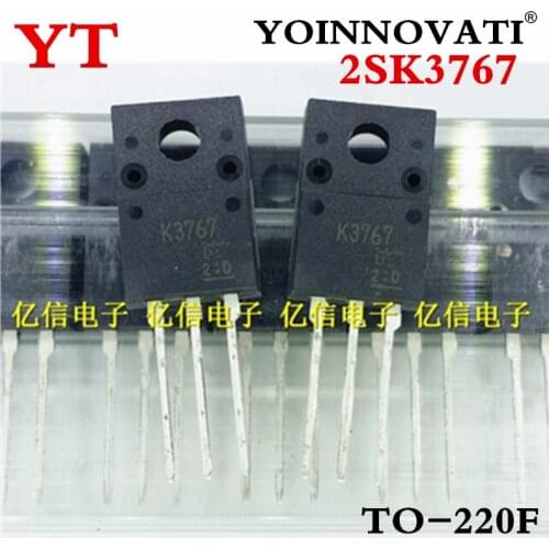 5pcs/lot 2SK3767 K3767 2A 600V TO-220F IC