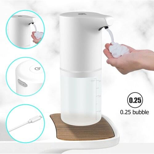 Automatic Soap Dispenser USB Charging Infrared Induction Sensor Touchless Hand Washer Hand Sanitizer Kitchen Bathroom Accessory