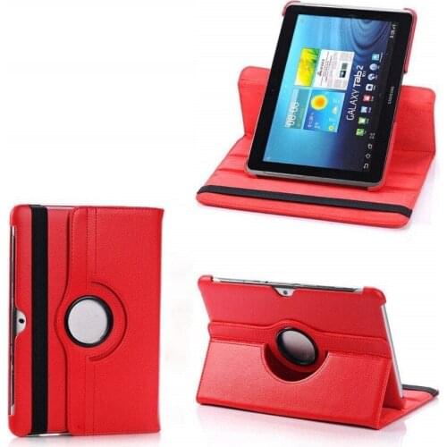 For Samsung Galaxy Tab 10.1" Case Cover P5100 P5110 P7500 P7510 360 Rotating Flip PU Leather Magic Smart Case with Stand Holder