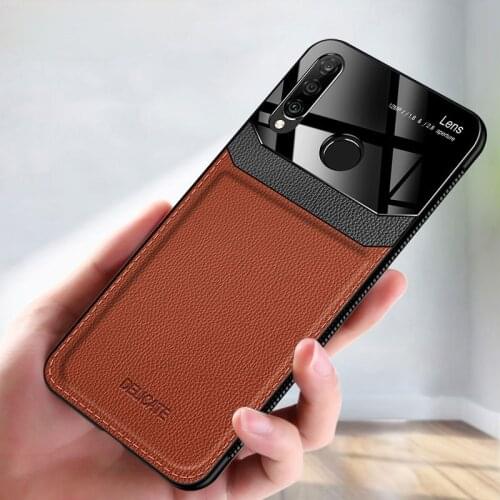 Case For Huawei P20 P30 P40 Lite Phone Case PU Leather Silicone Shockproof Bumper On Huawei P10 P20 P30 P40 Pro Plus Back Cover