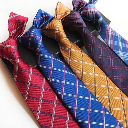 Classic Men Business Neck Ties Formal Mens Suit Accessories Gentleman Ties Striped Jacquard Woven Silk Mens Tie Neckties
