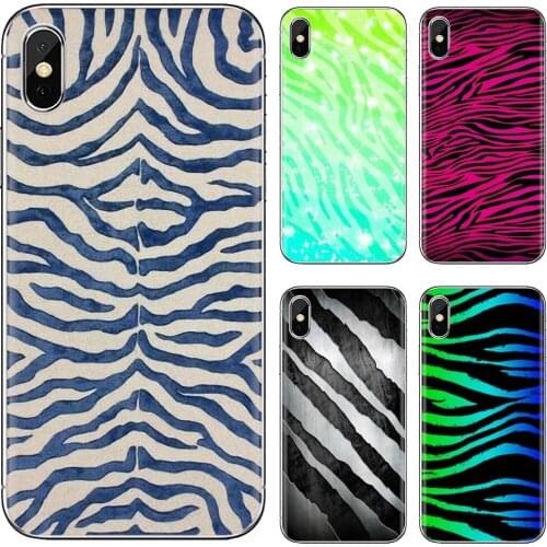 Pastel Teal Tiger neon Zebra Hybrid For Xiaomi mi Redmi Note 3 4 4X 5 6 7 8 8t 9 9s 9t 10 pro lite Accessories Case Covers