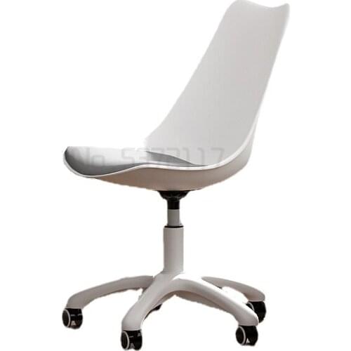 Computer chair household simple desk lift swivel chair study dormitory study chair bedroom backrest stool