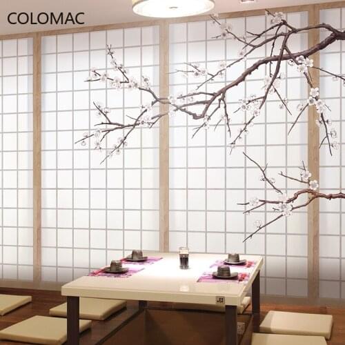 Colomac Custom 3d New Chinese Antique Flower and Bird Wallpaper Restaurant Living Room Background Mural Wall Decor Drop Shopping