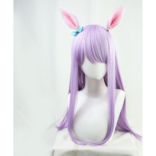 Anime Game Pretty Derby Mejiro McQueen Cosplay Costume Prop Hair Wig