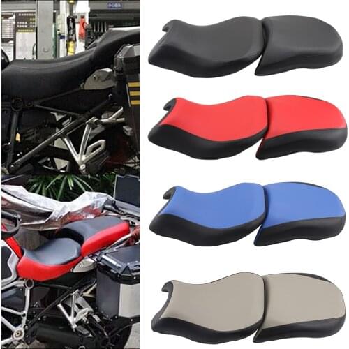 Motorcycle Front Rider Seat +Rear Passenger Seat Pillion Cushion For BMW R1200GS 2018 2019 2020 Passenger Seat