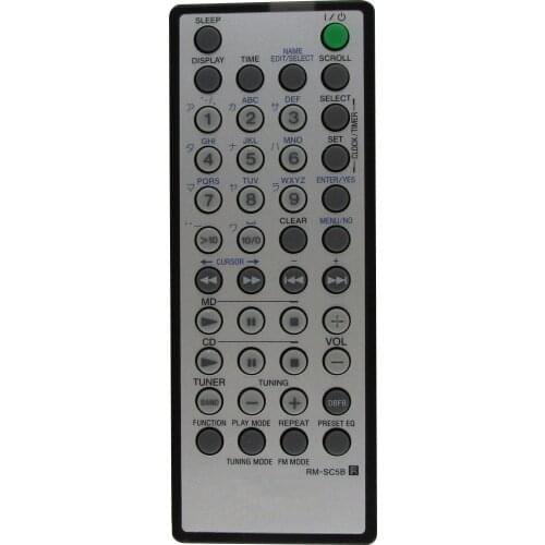 Remote Control For Sony RM-SC5B CMT-C7NT CMT-C5B SA-C5S HCD-C5 SA-C5B RM-SC5SEN RM-SC5BEN RM-SC5S Micro Hi-Fi Component System