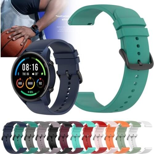 For Xiaomi MI Watch / MI Watch Color sports Strap Wristband Bracelet Watchbands 22mm Watch Band For Realme Watch 2 Pro S correa