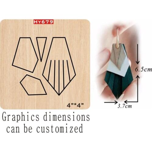Earring cutting dies 2019 new die cut &wooden dies Suitable for common die cutting machines on the market