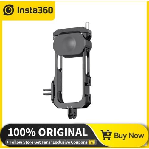 Insta360 ONE X2 Utility Frame Designed to mount, mic up and shoot. Shoot the way you like to with your accessories