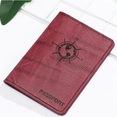 Zoukane New Cover Travel Passport Cover Card Case Women Men Travel Credit Card Holder Travel ID&Document Passport Holder CH07