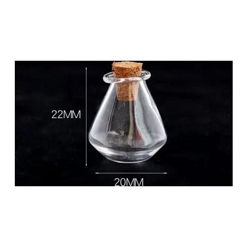 20-1000pcs Mini Glass Bottles Clear Drifting Bottles Small Wishing Bottles With Cork Stoppers Wedding Birthday Party Diy Crafts