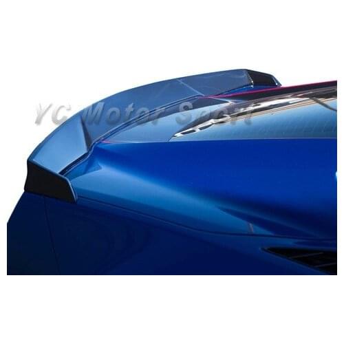 Car Accessories FRP Fiber Glass RK-Sports Style Rear Spoiler Fit For 2014-2019 Corvette C7 Trunk Spoiler Wing