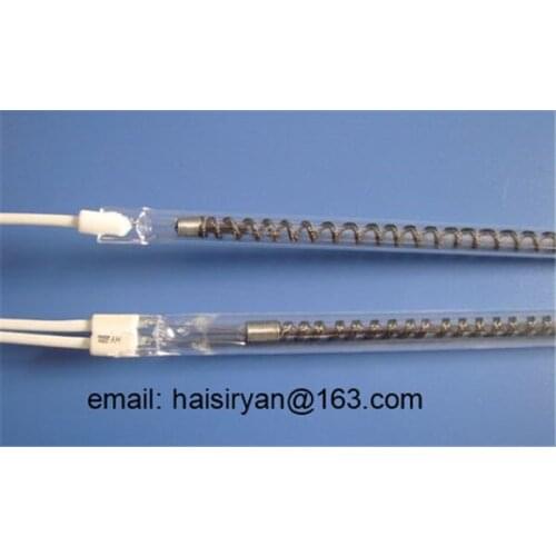 White Reflector Short Wave Quartz Carbon Fiber Lamp