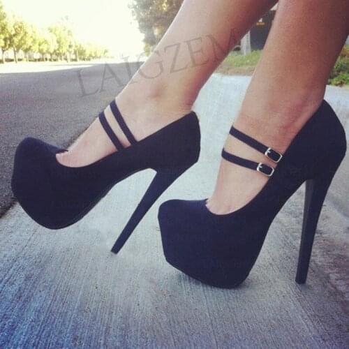 Замшевые туфли-лодочки Berzimer China At AliExpress