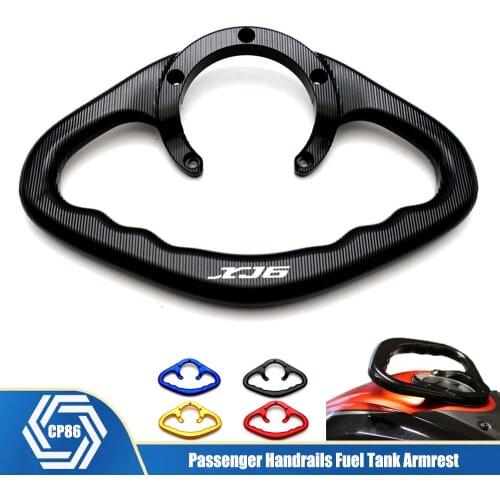 For YAMAHA XJ6 2009 2010 2011 2012 2013 2014 CNC Motorcycle Passenger Handgrips Hand Grip Tank Grab Bar Handles Armres