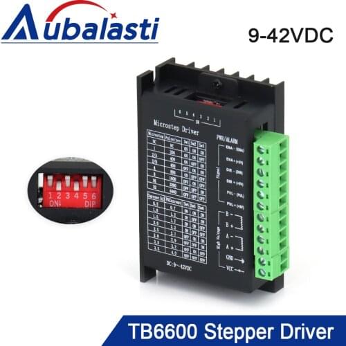 Aubalasti TB6600 Stepper Motor Driver Upgrade Nema17 Nema23 42/57/86 4.0A 0-42VDC for 3D Printer and CNC Engraving Machine
