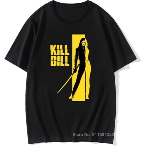 Kill Bill Pulp Fiction Django Quentin Tarantino Tshirt Mens Vintage Brand New Tops & Tees Vintage Casual Clothes Movie Tees