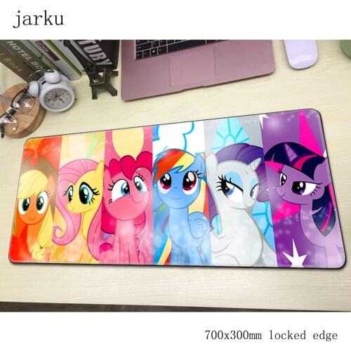My little pony mousepad gamer 700x300X3MM gaming mouse pad large anime notebook pc accessories laptop padmouse ergonomic mat