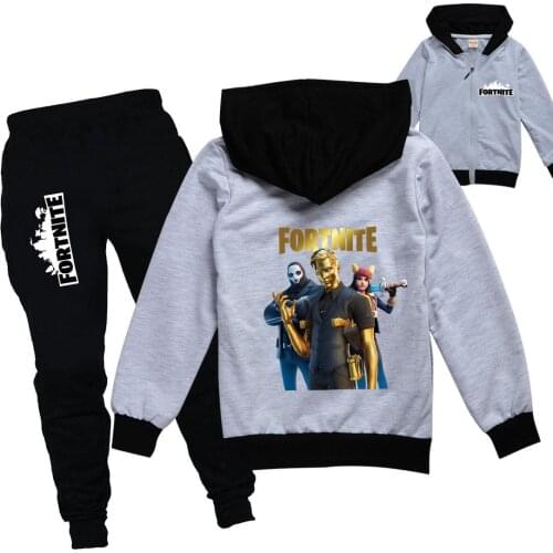 Fortnites Cartoon Game Girls Boys Clothing Set Children Fashion Hoodies And Pant Suit Kids Spring Autumn Sports Cute Comfort