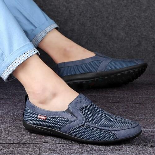 Summer Shoes Men Sneakers Slip on Men Casual Lightweight Comfortable Breathable Couple Walking Shoes Big Size zapatos de hombre