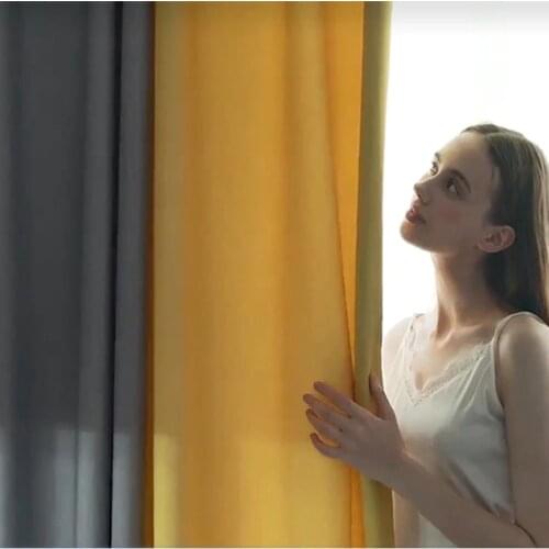 KUODAQ Cotton Curtains For Windows