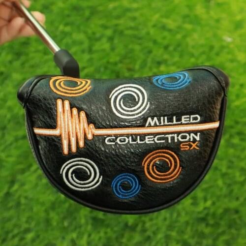 Fashion Golf Club Mallet Putter Headcover Milled Collection SX For Mallet Putter Head Protection Cover Accessories Equipment
