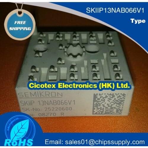 SKIIP13NAB066V1 MODULE SKIIP 13NAB066V1 IGBT 3-phase bridge rectifier + brake chopper + 3-phase bridge inverter SKIIP13NAB066-V1